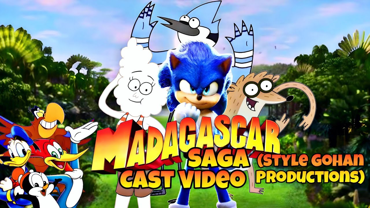 Madagascar Saga Cast Video (Style Gohan Productions)