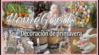 HOMEGOODS NUEVAS DECORACIONES/recorrido por la tienda/ spring home decor 2024