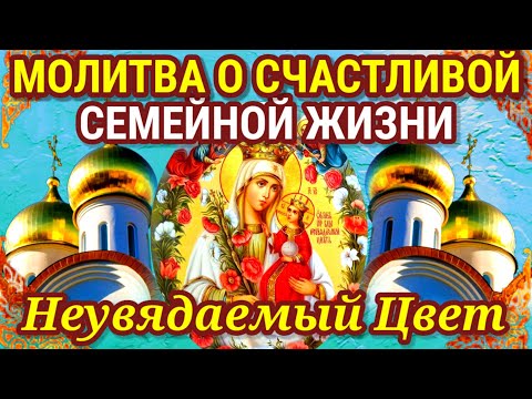 Молитва пред иконой Божией Матери НЕУВЯДАЕМЫЙ ЦВЕТ. Эта икона способна совершать чудеса.