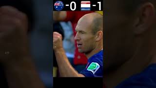 Netherlands VS Australia 2014 FIFA World Cup Highlights #youtube #shorts #football