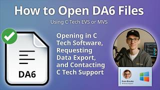 How to Open DA6 Files (C Tech Survey Data)
