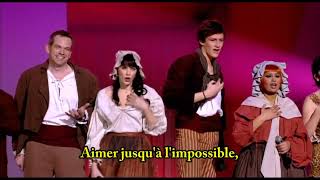 ENFOIRES 2010   TINA ARENA   Aimer jusqu'à l'impossible   SOUS TITRAGE KARAOKE