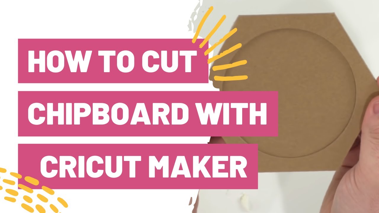 Cut Heavy Chipboard and Wood with Your Cricut and the Knife Blade