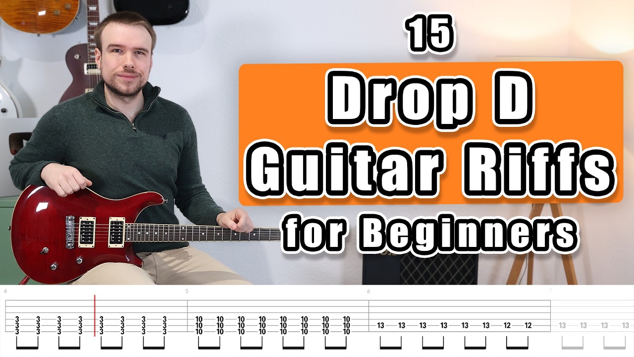 Fun Drop D Riffs 15 Drop D Guitar Riffs PERFECT for Beginners (with Tabs) - YouTube