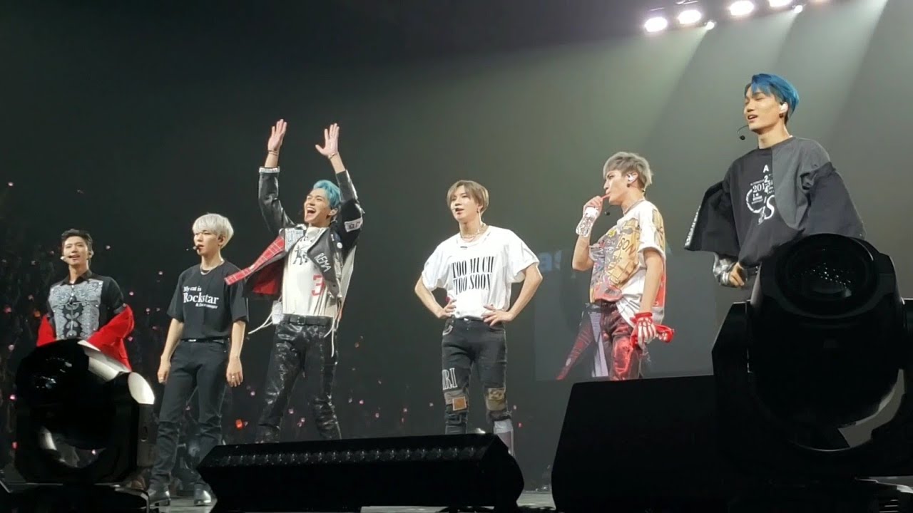 191117 Intro Ment 1 @ SuperM 슈퍼엠 We Are The Future Live Washington DC Concert Fancam