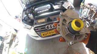 How to remove the water pump Audi S3