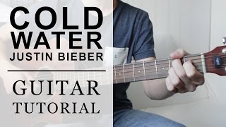 Major Lazer (feat. Justin Bieber) - Cold Water FAST Guitar Tutorial