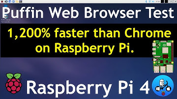 Puffin Cloud learning. Super Fast Web browser Raspberry Pi 4.