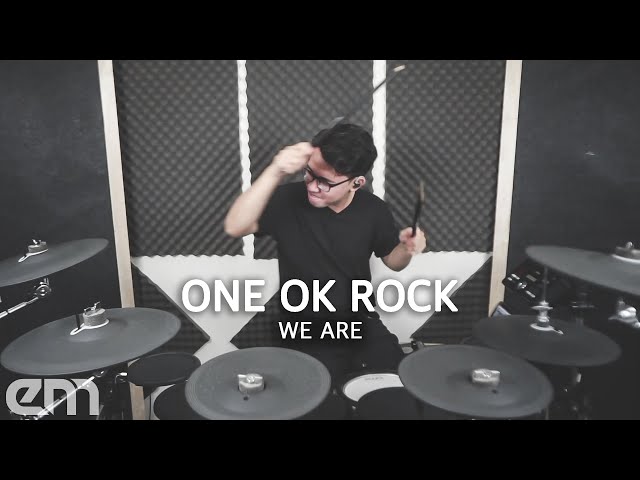 ONE OK ROCK - We Are | Drum Cover by Erza Mallenthinno class=
