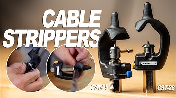 Jonard Tools Cable Strippers (CST-25 & CST -28) Product Video