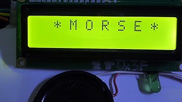Morse Arduino