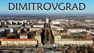 Dimitrovgrad - Sunny Christmas in the socialists' pride town, filmed with a drone