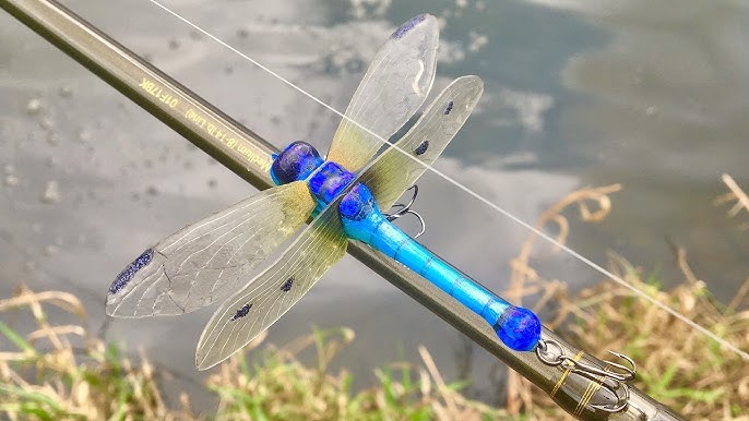 This DRAGONFLY LURE catches FISH!!! (UNBELIEVABLE) 