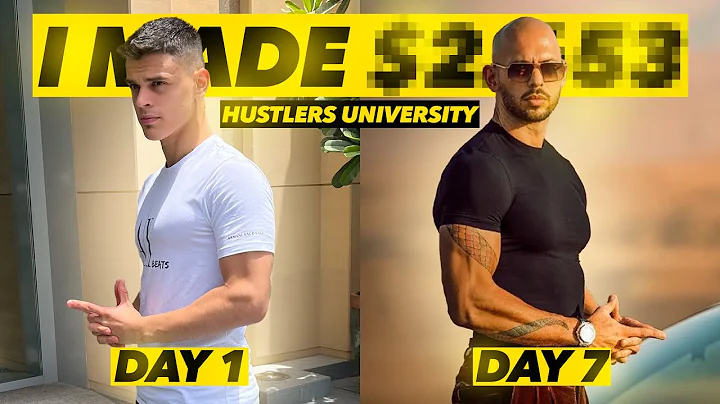 I tried Andrew Tate's Hustlers University for 7 days