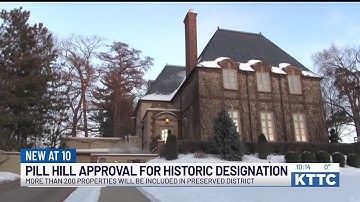 Rochester City Council approves Pill Hill for local historical designation