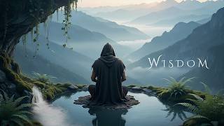 WISDOM | Calming Meditative Ambient Music for Focus & Reflection with Relaxing Water Ambience