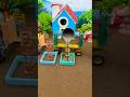 😳 Real Mini Tractor Making Pillar | Desi Construction Machine 🚜 #shorts