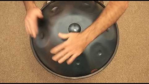 HAPI Handpan #D33 - El Capitan Scale derived from D Minor
