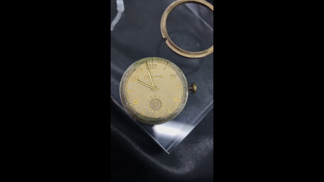 Bulova 10AK 21 Jewel Movement RUNS YouTube