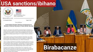 Tayali America ibihano ifashe biteje agatsiko gukora ibara