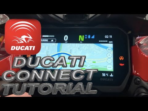 Ducati Connect App: How to Connect The New 2021 Multistrada V4 with iPhone