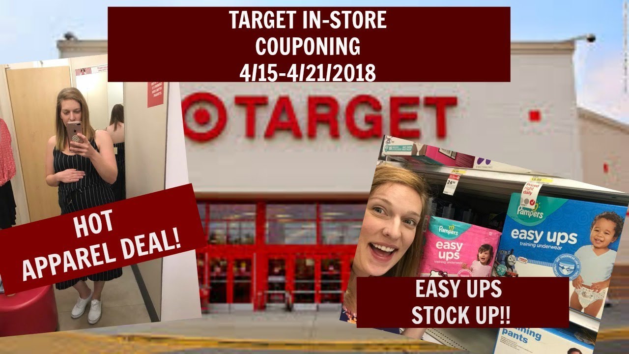 Target InStore Couponing 4/154/21/2018 YouTube