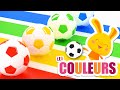 COULEURS   Les ballons de Football   Titounis