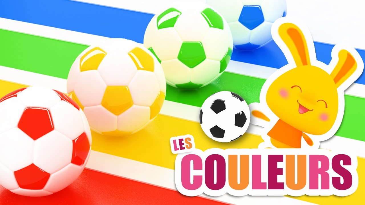 COULEURS   Les ballons de Football   Titounis