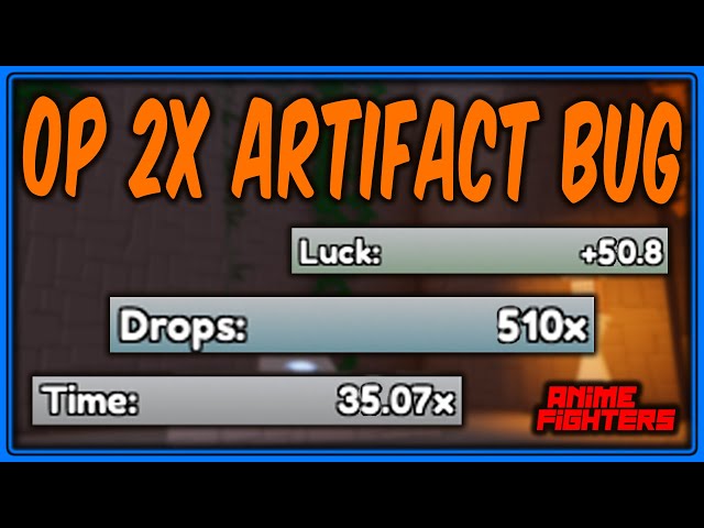 Hoarding Artifact is OP! (120x Drops!) - Anime Fighters Simulator! 