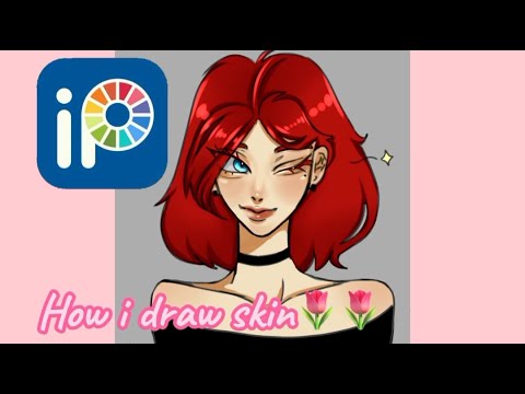 Tutorial drawing skin 🌷🌷| in ibis paint x ( Vii_Art☆ ) - YouTube
