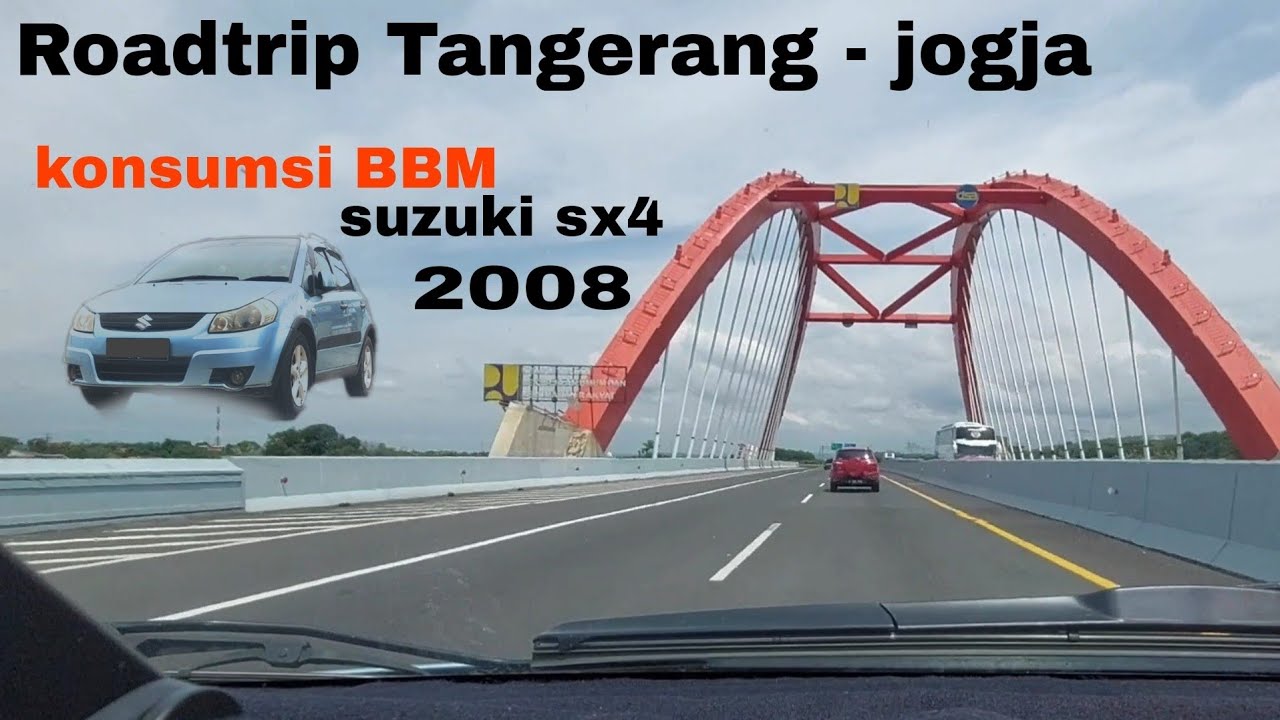 Roadtrip | Perjalanan mudik Tangerang - Jogja naik mobil tua suzuki sx4