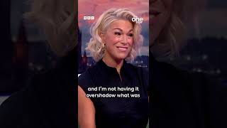 Hannah Waddingham talks about her comment to the paparazzi at the Olivier Awards  - BBC