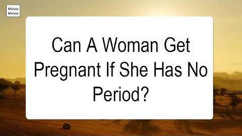 Can you get pregnant without having a period for 3 months