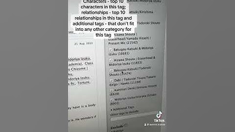 Beginners Guide to Ao3 - How to Include Specific Tags (Ep4)
