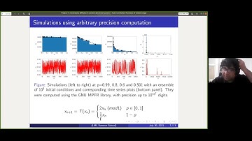 Project 11. Anomalous diffusion in random dynamical systems