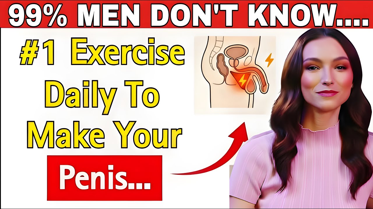 Urologist Explains: 3 Minute Daily Exercise To Boost Penis Size & Hardness! | MEN'S HEALTH
