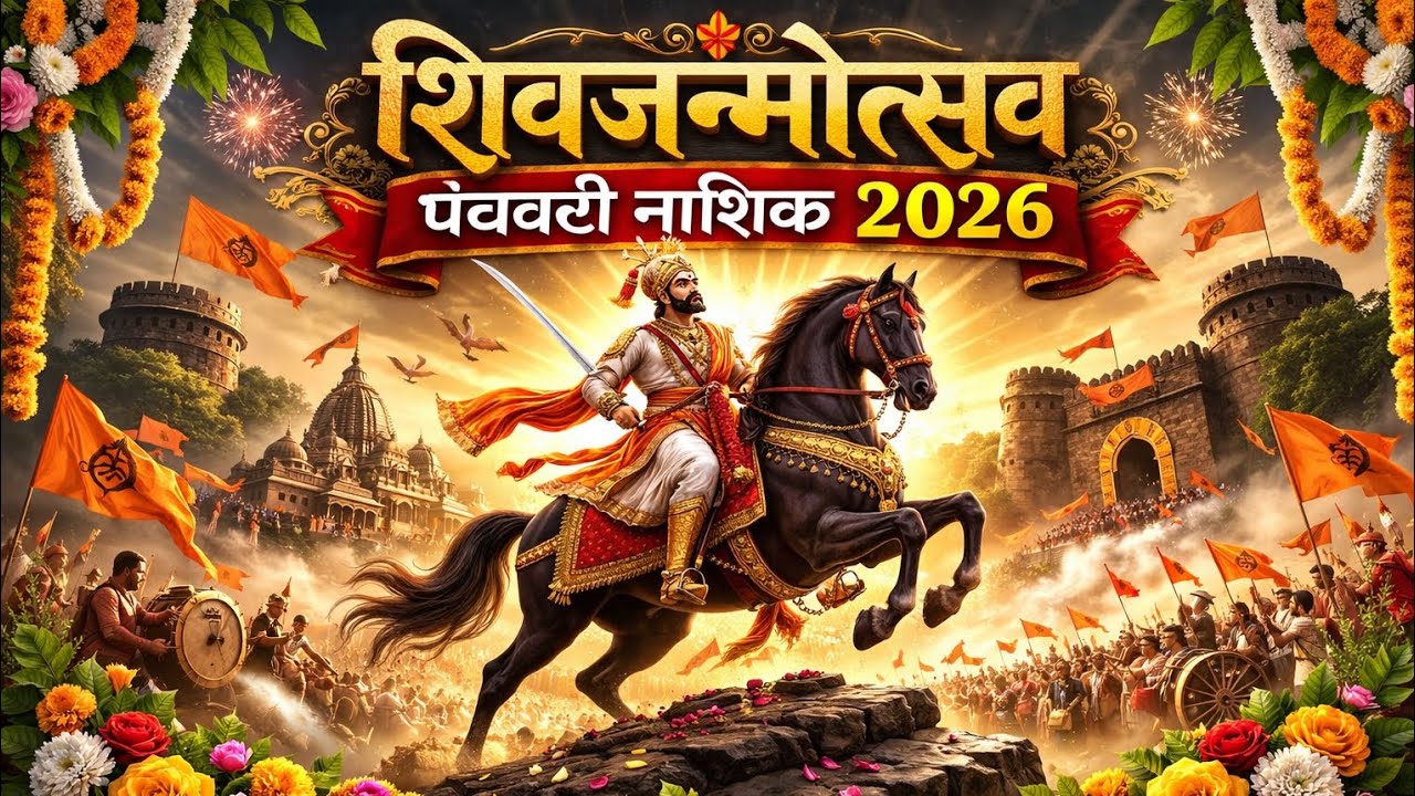 छत्रपती शिवाजी महाराज जन्मोत्सव पंचवटी नाशिक - 2026#शिवाजी महाराज जन्मोत्सव महाराष्ट्र#जय शिवराय 🚩