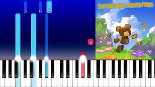 Super Bear Adventure - Main Theme (Piano Tutorial)