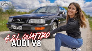 V8 from the 90's | Audi V8 D11 | 4.2l Quattro | Lisa Yasmin