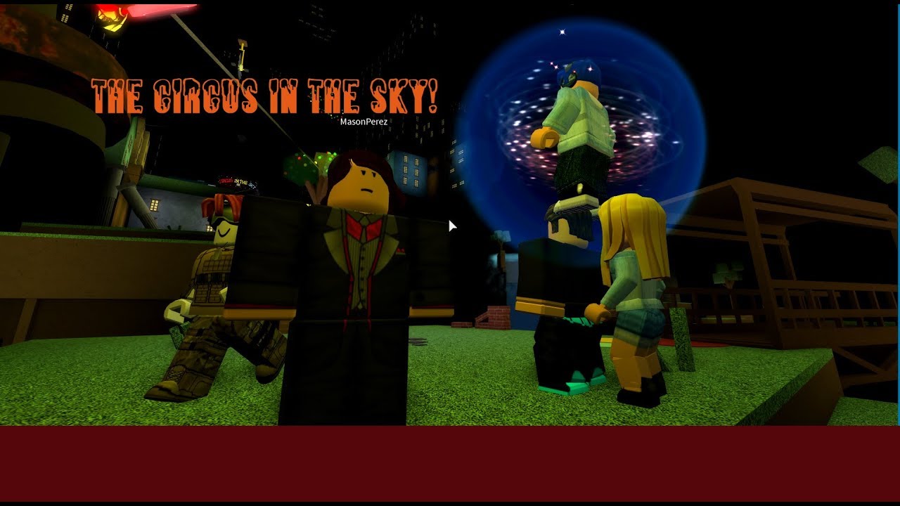 The Circus In The Sky Roblox - new rob a 5000000 mansion obby in roblox