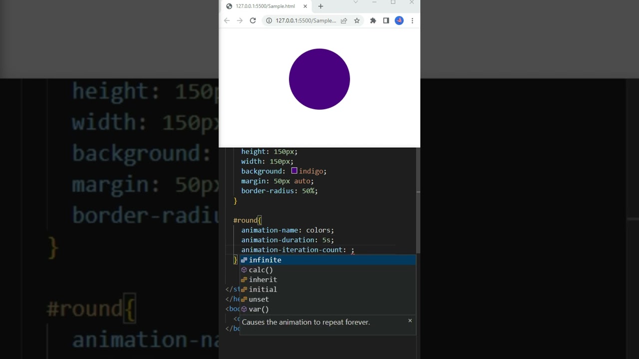 CSS @keyframes Animation