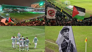 Celtic 3-0 Livingston / Atmosphere, Banners & Celebrations