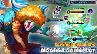 Mganga Mid Lane Pro Gameplay | Why So Low Pick Rate? | Arena of Valor Liên Quân mobile CoT