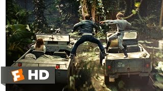 Indiana Jones 4 (7/10) Movie CLIP - Jeep Sword Fight (2008) HD