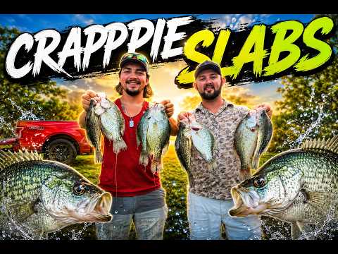 TEXAS SLABS, summer time CRAPPIE!