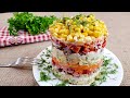 САЛАТ ,, ПАЛОЧКА ВЫРУЧАЛОЧКА,, - сытно и вкусно