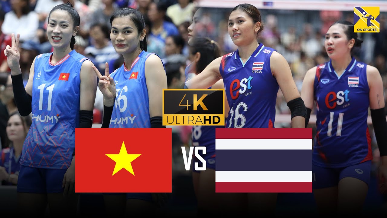 Full 4K | VIETNAM vs THAILAND | Như Quỳnh - Kiều Trinh so tài Pimpichaya - Sasipapron