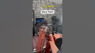 #youtubeshorts #reels #youtube #youtuber #braids #hair #howto #tutorial #knotlessbraids #fyp