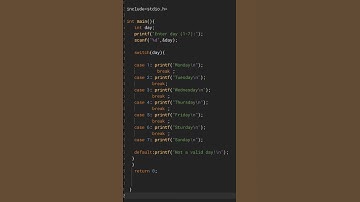 #computer #coding#c language #Using program switch case
