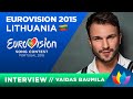 Vaidas Baumila Eurovision-2015 Lithuania English interview